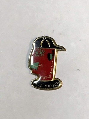 PIN - Coca Cola - Es la Musica Run Headphones Golden