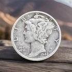 1942 S MERCURY SILVER DIME 90% SILVER - US COLLECTIBLE COIN