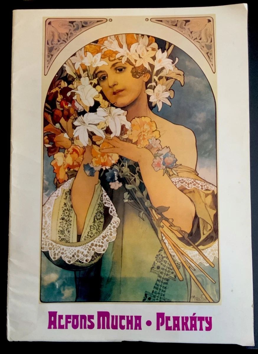 【額装セット】【DEATH NYC】Snoopy ×Alphonse Mucha Alphonse Mucha Art Posters Signed for sale | eBay