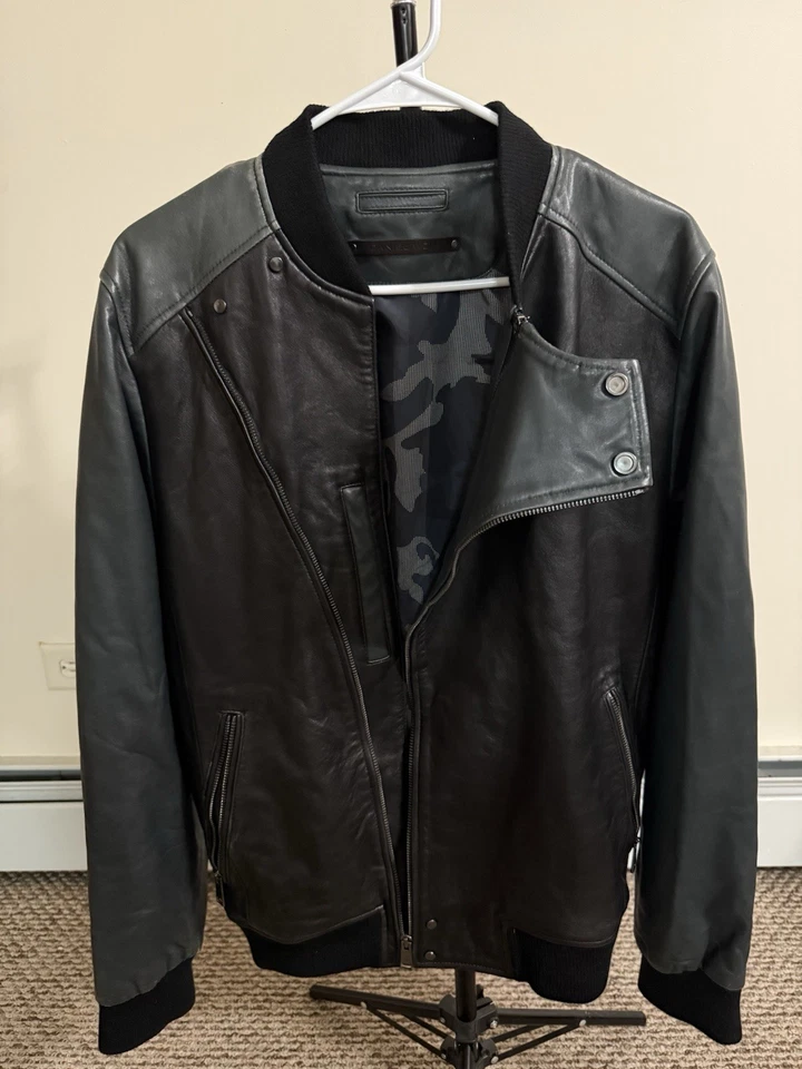 Daniel Won Asymm Varsity Jacket Black And Green Size S - Image 4 of 4