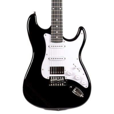Voltera VS-400 BK E-Gitarre, schwarz (NEU)