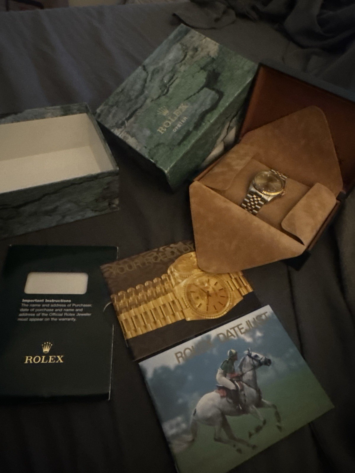 Rolex Datejust Champagne Men's Watch - 16233