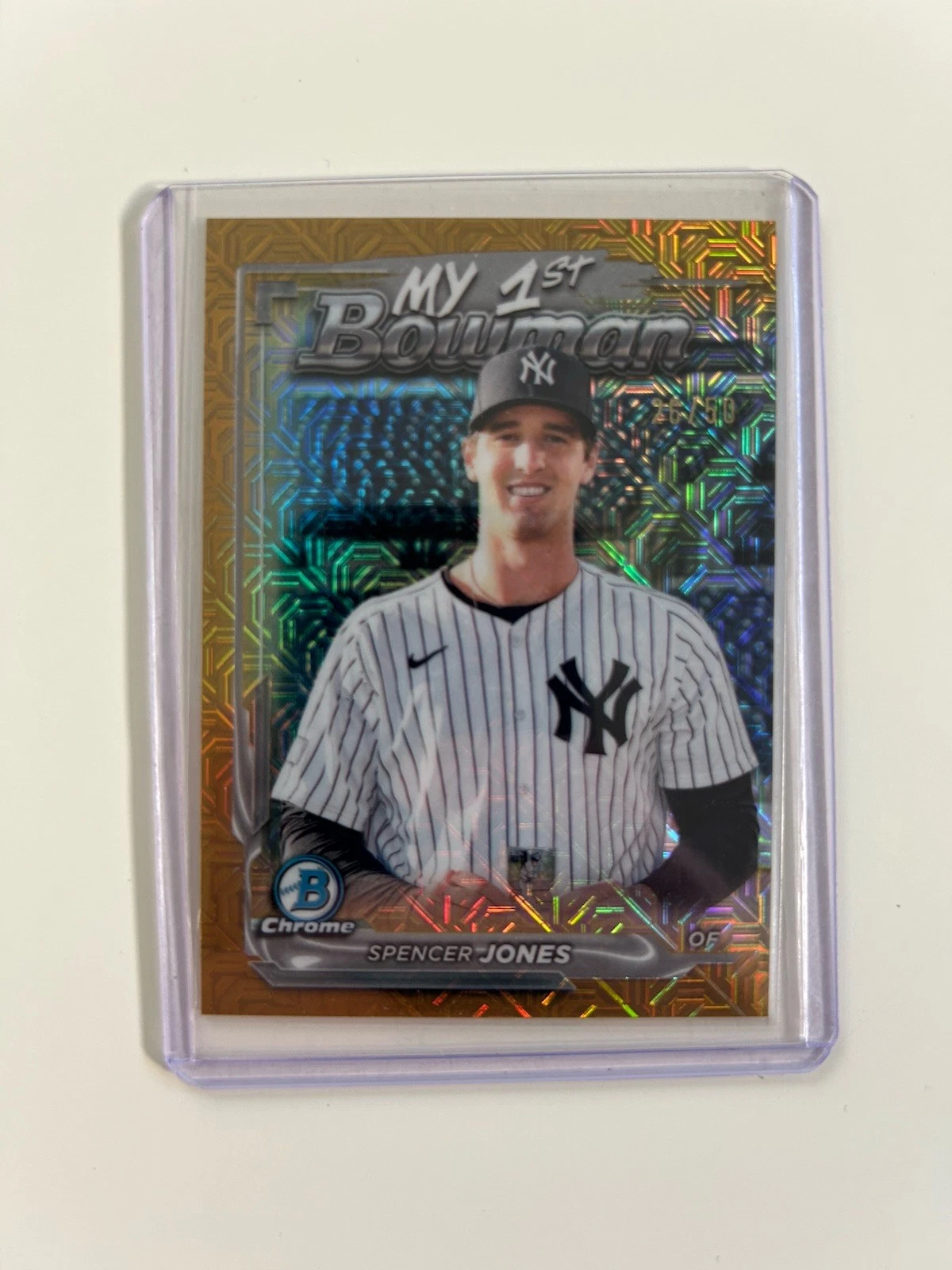 Spencer Jones trading card