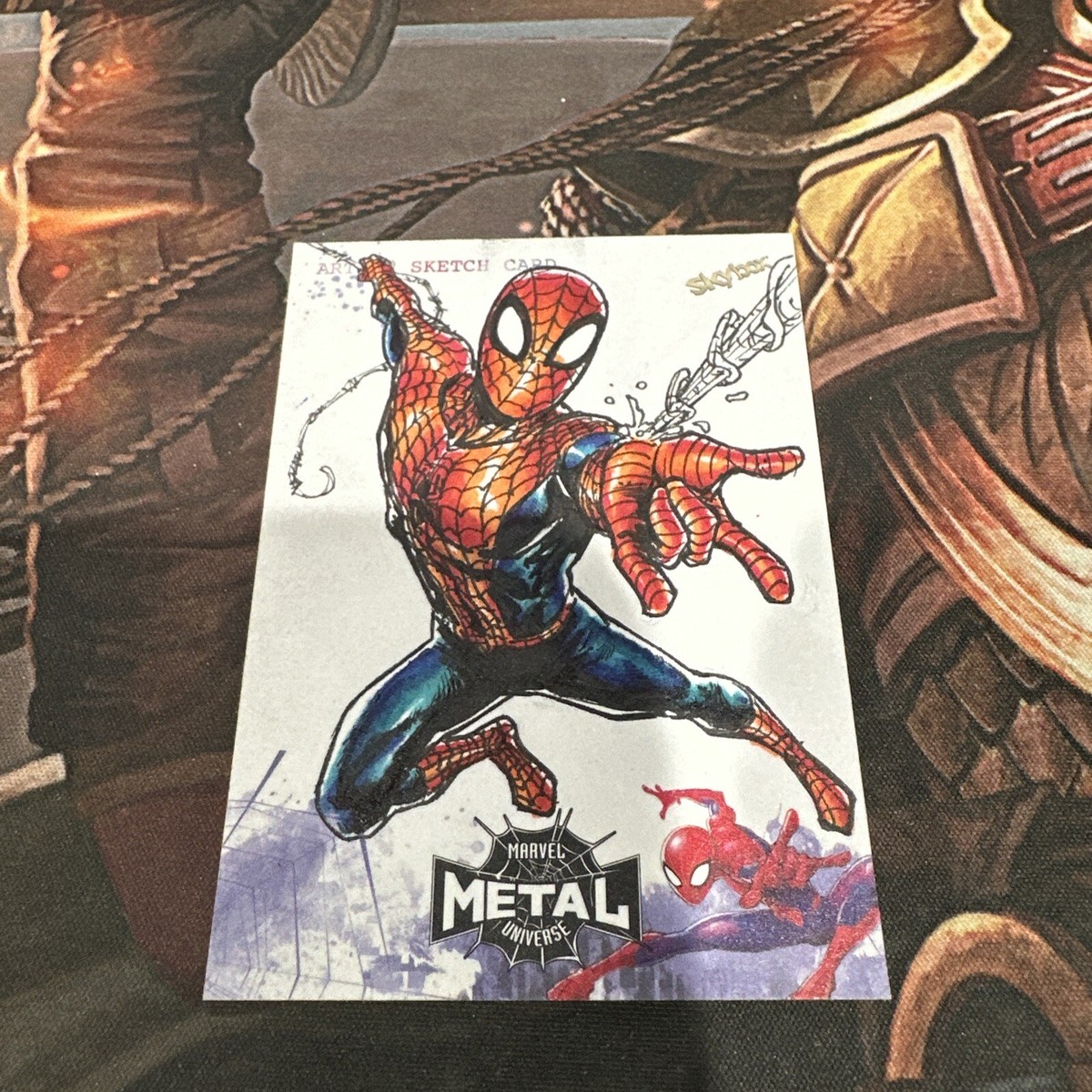 箱付き★完全未開封！スパイダーマンアート 箱付き☆完全未開封！スパイダーマンアート - 絵画超 安い