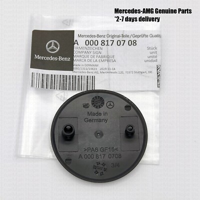 Genuine Mercedes-AMG Affalterbach 206 Front Bumper Emblem / Badge