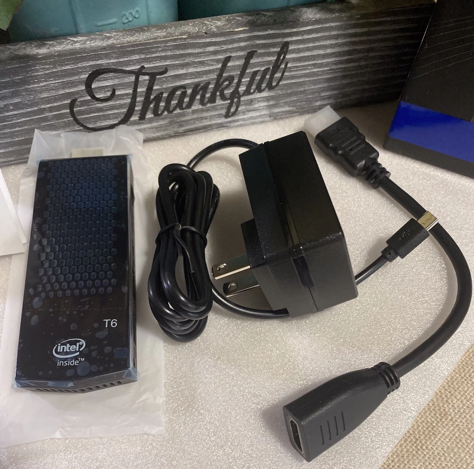 ACEPC T6 Intel Cherry Trail Atom Z8350 Pocket PC 4gb RAM/64gb ROM Black New - Image 2 of 4