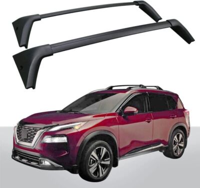 Roof Rail Racks Crossbars Cross bars Fits for 2021-2024 Nissan Rogue  Platinum SL