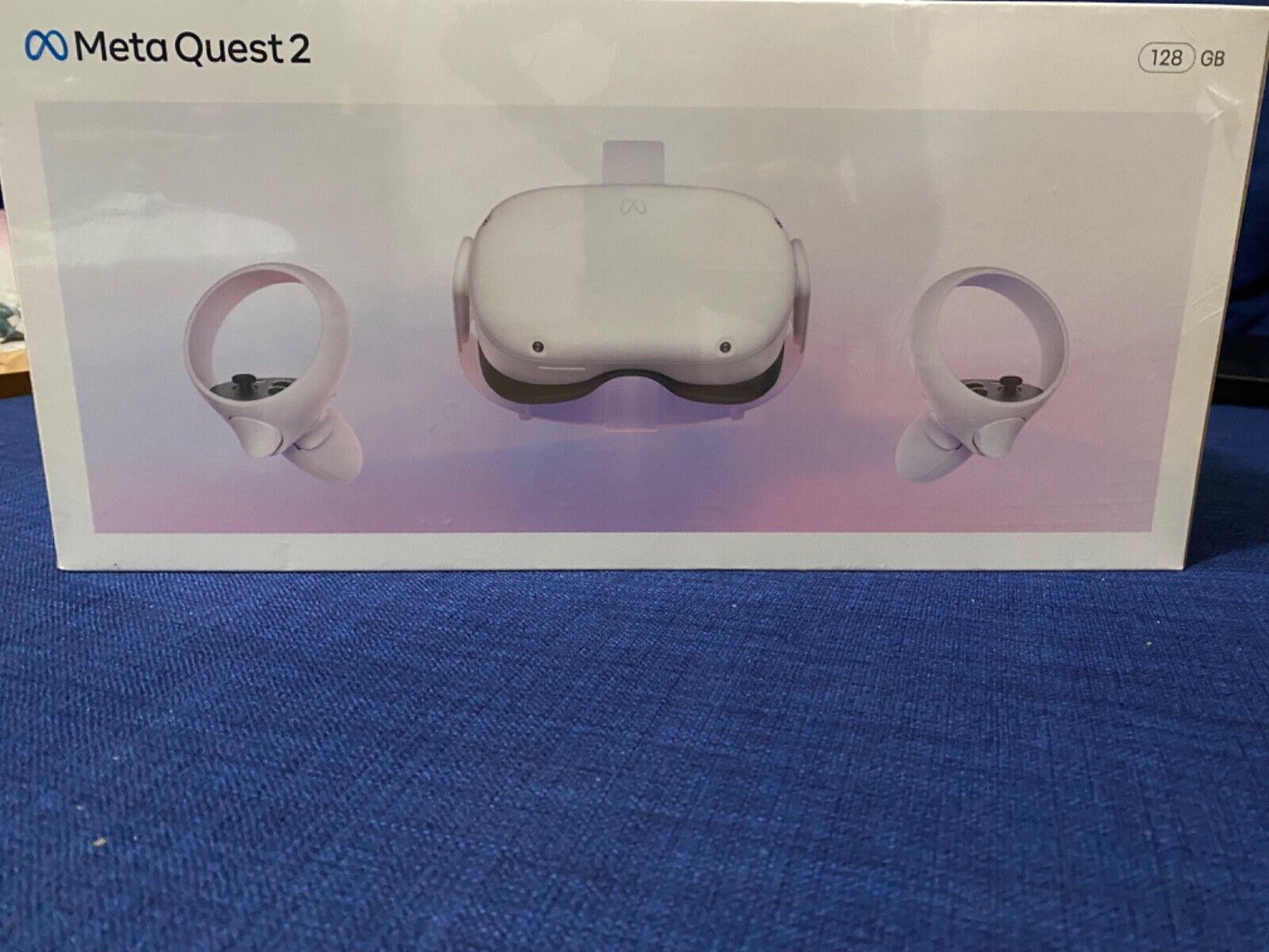 Meta+Oculus+Quest+2+128GB+Standalone+VR+Headset+-+White for sale