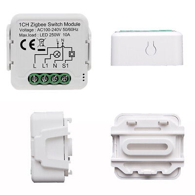 Tuya Smart ZigBee Dimmer Switch Module 1/2 Gang Dimmable Light Switch