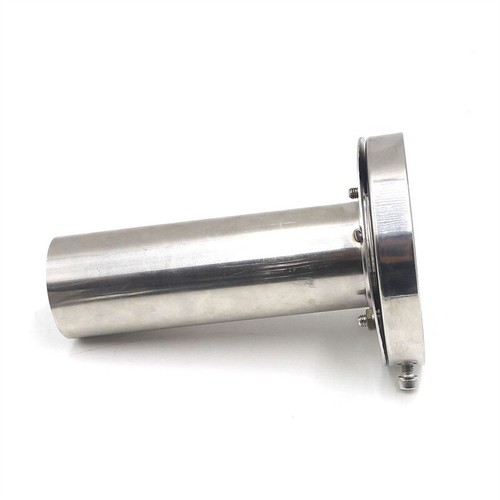 3.5'' Stainless Exhaust Muffler Tip Adjustable Removable Silencer Universal - Picture 6 of 8
