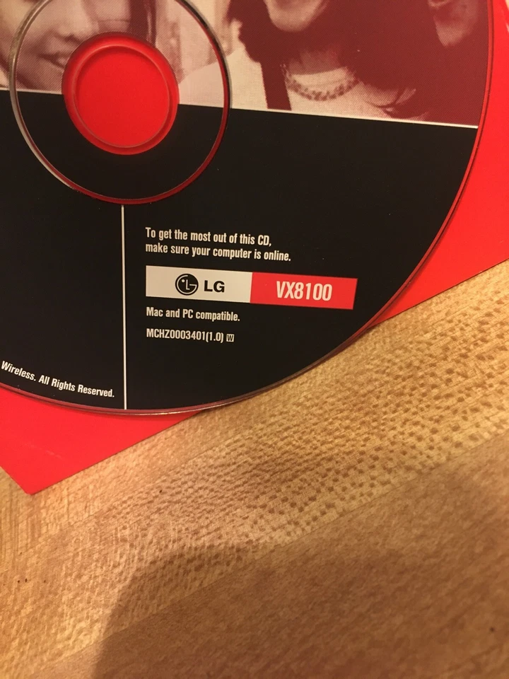 Verizon Welcome CD-ROM / Reference Guide Getting to know your LG VX8100 Cell - Image 2 of 2