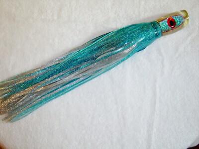 14.5'' Don Plumb Hand Crafted Slant Head Big Game Saltwater Trolling Lure  BBS