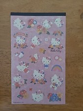 Hello Kitty Sanrio Kawaii Sticker Sheet For Decoration, Journal, Scrapbook