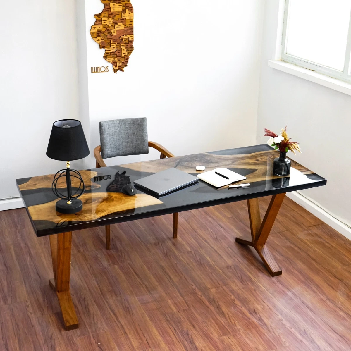 Sleek office table outlet