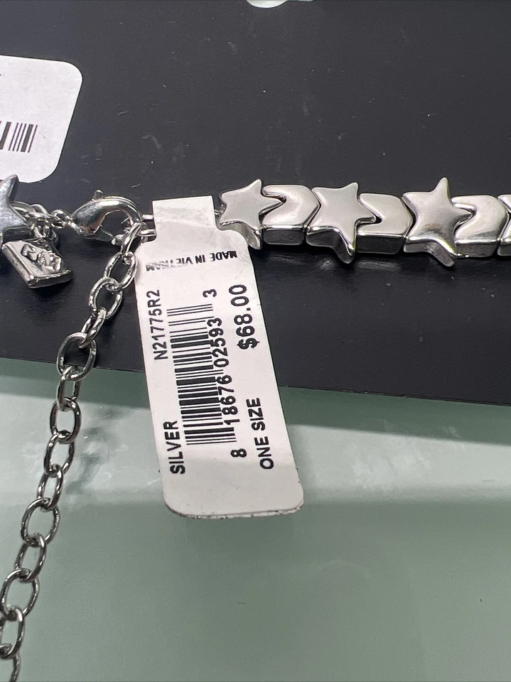 Pulsera y collar Rebecca Minkoff™ cadena de acero a juego - juego ajustable Foto 3 de 4