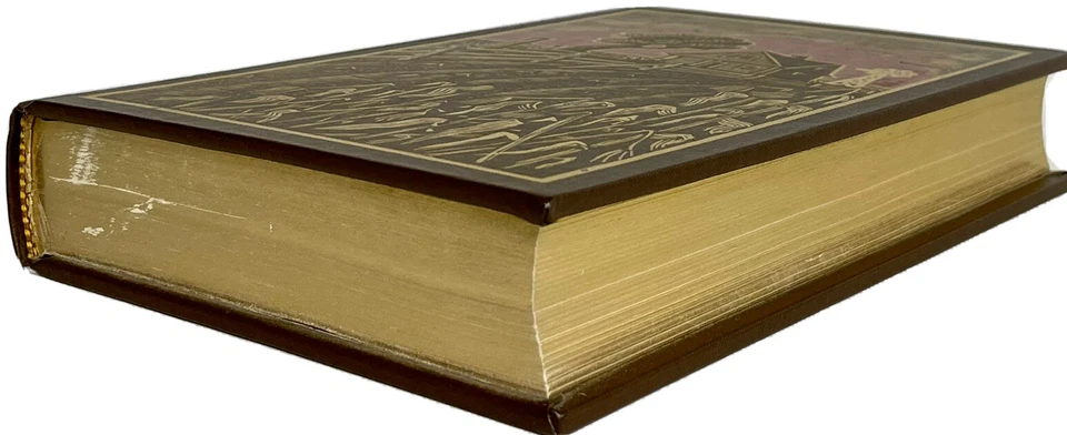 THE GRAPES OF WRATH John Steinbeck | Franklin Library Ilustrated Edition Leather Foto 3 de 4