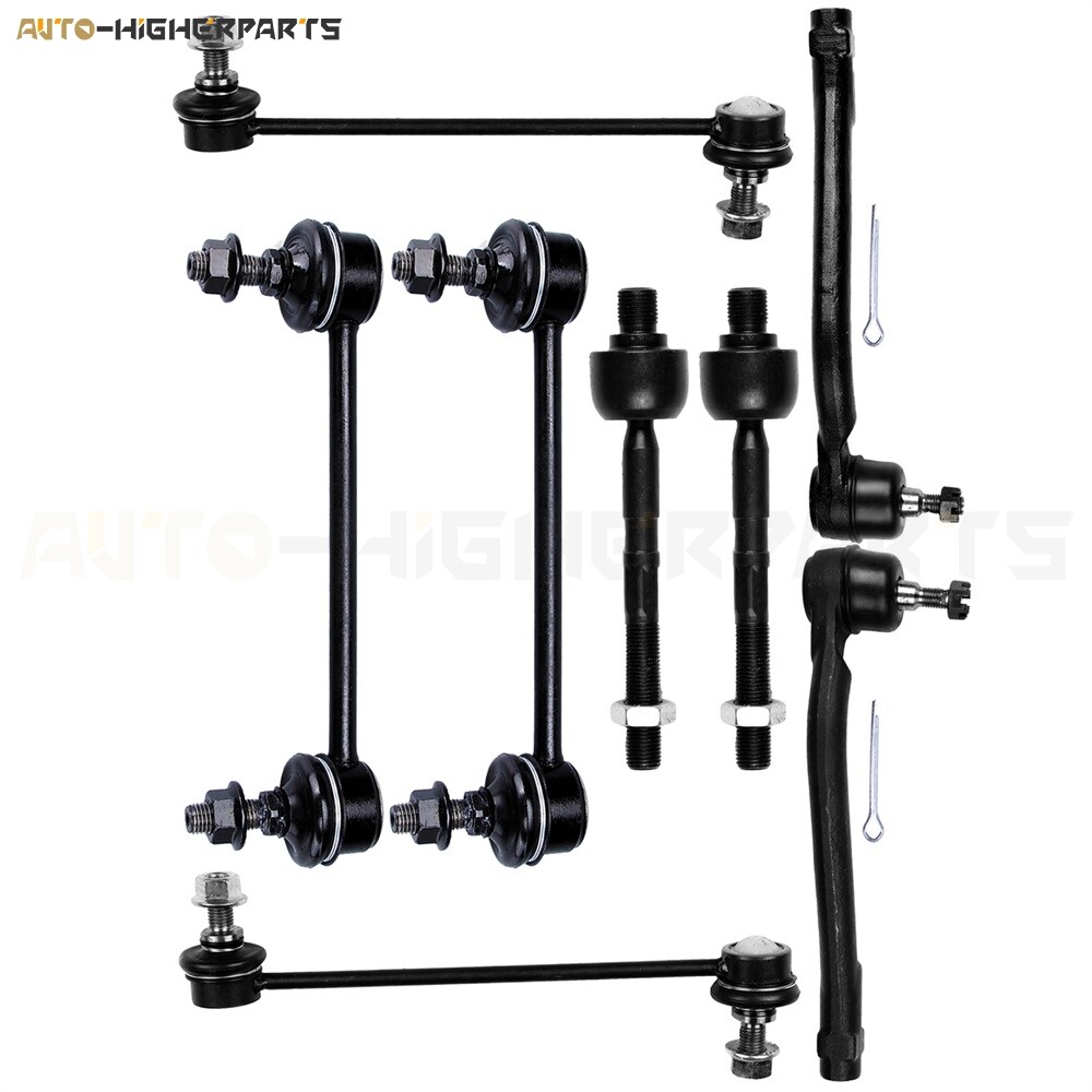 For 20072012 Hyundai Elantra 8 Pcs Front Rear Sway Bar Tie Rod