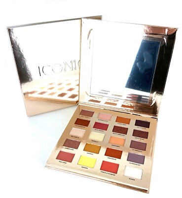ICONIC LONDON SUNSET TO SUNRISE EYESHADOW PALETTE~20 SHADES~MATTE & SHIMMER~NIB!