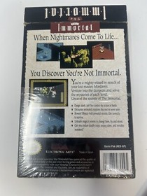 NINTENDO NES THE IMMORTAL-ELECTRONIC ARTS-With BOX-TESTED-NICE-RARE!