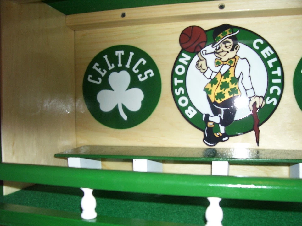 Larry Bird Boston Celtics cabeza bobble vitrina envío desmontado Foto 4 de 4