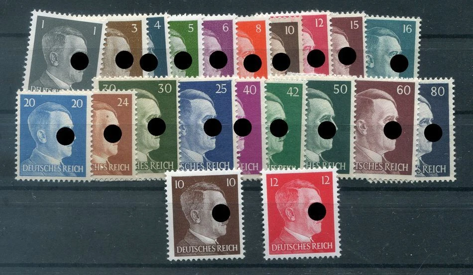 DR-3.Reich 781/98+826/27 tadellos ** MNH POSTFRISCH (80447 - Bild 1 von 1