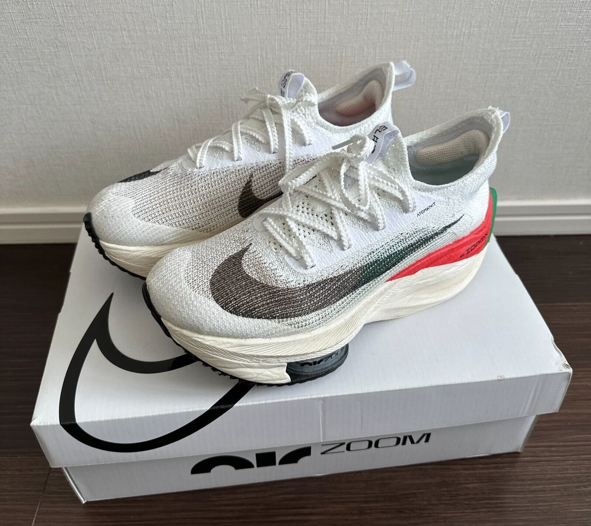 Nike Air Zoom Alphafly Next% EK Eliud Kipchoge US WMNS 7 Running DD8877-101 24cm