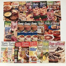 Taste of Home 1996-2021 - Lot of 22 Magazines, Vols 4 - 29, Some Dupli, See List