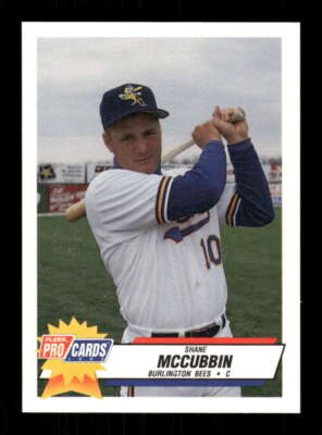 1993 Fleer ProCards Burlington Bees 161 Shane McCubbin BXCP24