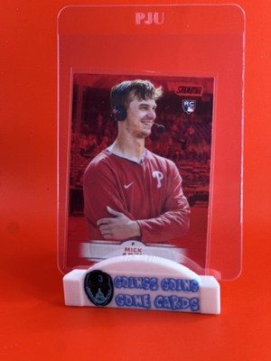 2025 Topps Stadium Club Mick Abel (RC) Red Hobby Exclusive Parallel #159