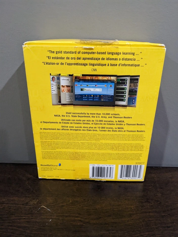 Rosetta Stone Spanish Espanol Level 1-4 - Image 2 of 4