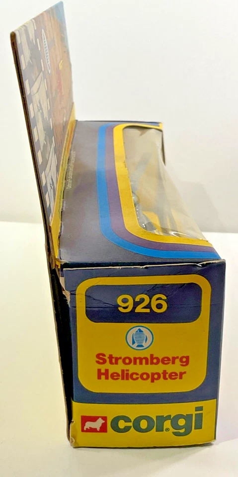 1978 CORGI JAMES BOND 007 STROMBERG HELICOPTER THE SPY WHO LOVED ME - Image 4 of 4