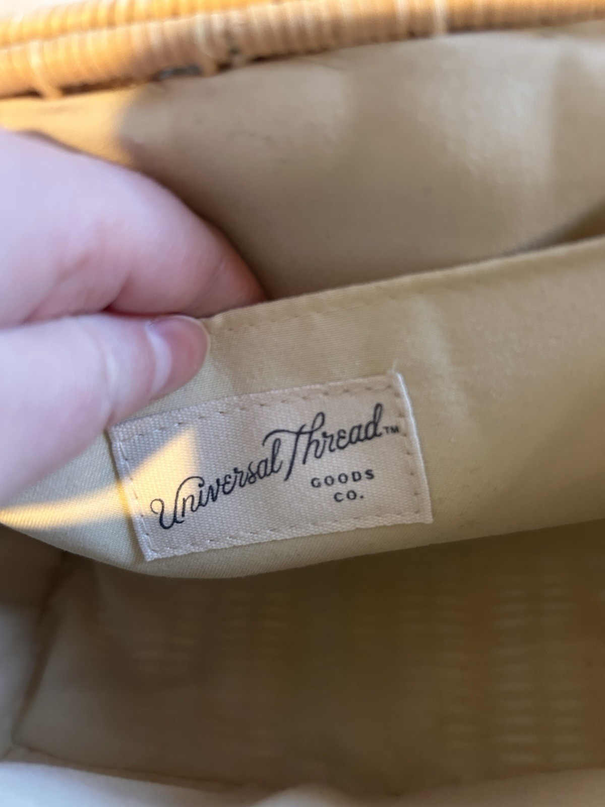 Universal Thread Wicker Crossbody Bag - image 4