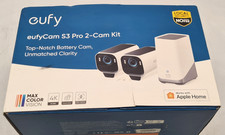 Eufy eufyCam S3 Pro 2-Cam Kit Solar Battery Camera Outdoor 4K Night Vision - New