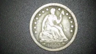 1853 H10C Arrows Liberty Seated Half Dime