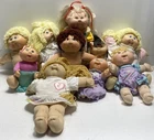 Cabbage Patch Kids Doll Lot Mixed Collection 10 Figures Vintage