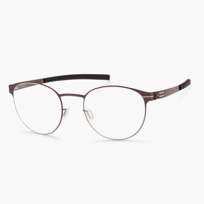 Brillengestell Ic! Berlin James C. 50 21 145 Teak Made In Germany 100% Auth