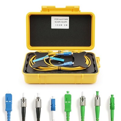 Single Mode OTDR Launch Box Fiber Test Cable Dead Zone Eliminator 1310/1550nm