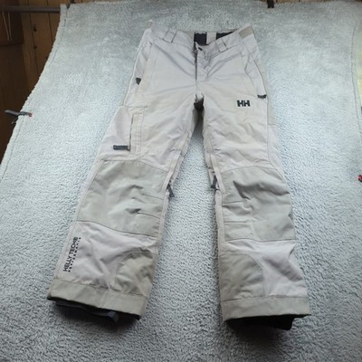 Helly Hansen Snow Pants Mens Small Gray Helly Tech Performance Recco Snowboard