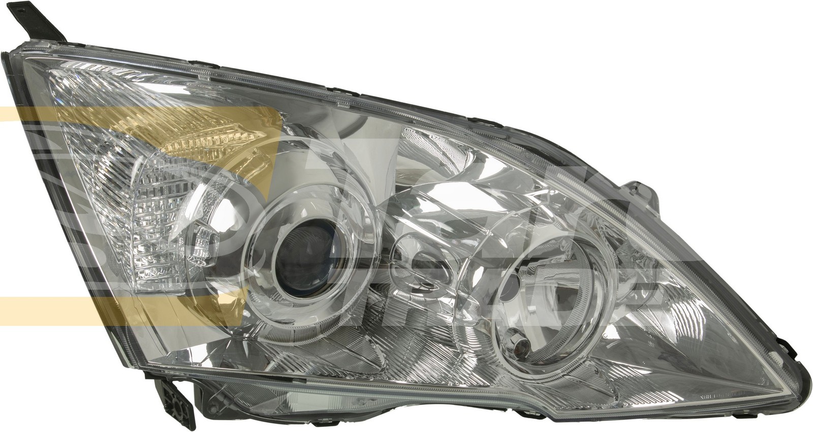 Phare avant droite pour Honda CR-V 2006-2012 pour réparer un bloc jauni ou fissuré