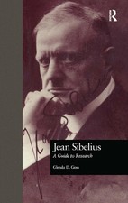 Jean Sibelius: A Guide to Research by Glenda Dawn Goss (English) Hardcover Book