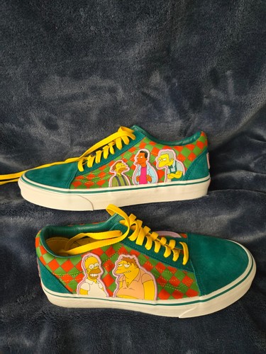 Size 11 Mens VANS x The Simpsons Old Skool Moe's - Picture 3 of 7