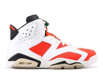 Air Jordan 6 Retro Gatorade- 'Like Mike'- White/Orange-Sz 11.5-Clean
