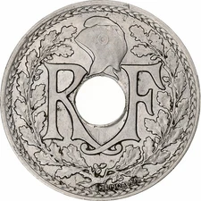 [#1274542] France, 25 Centimes, Lindauer, 1917, Paris, Souligné, Nickel, MS