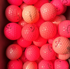 20 Callaway Pink Golf Balls Pearl/A Grade