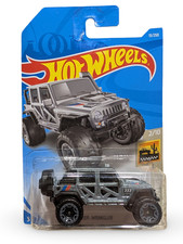 Hot Wheels 2019 Baja Blazers '17 Jeep Wrangler Silver 13/250 Off-Road FYF48 New