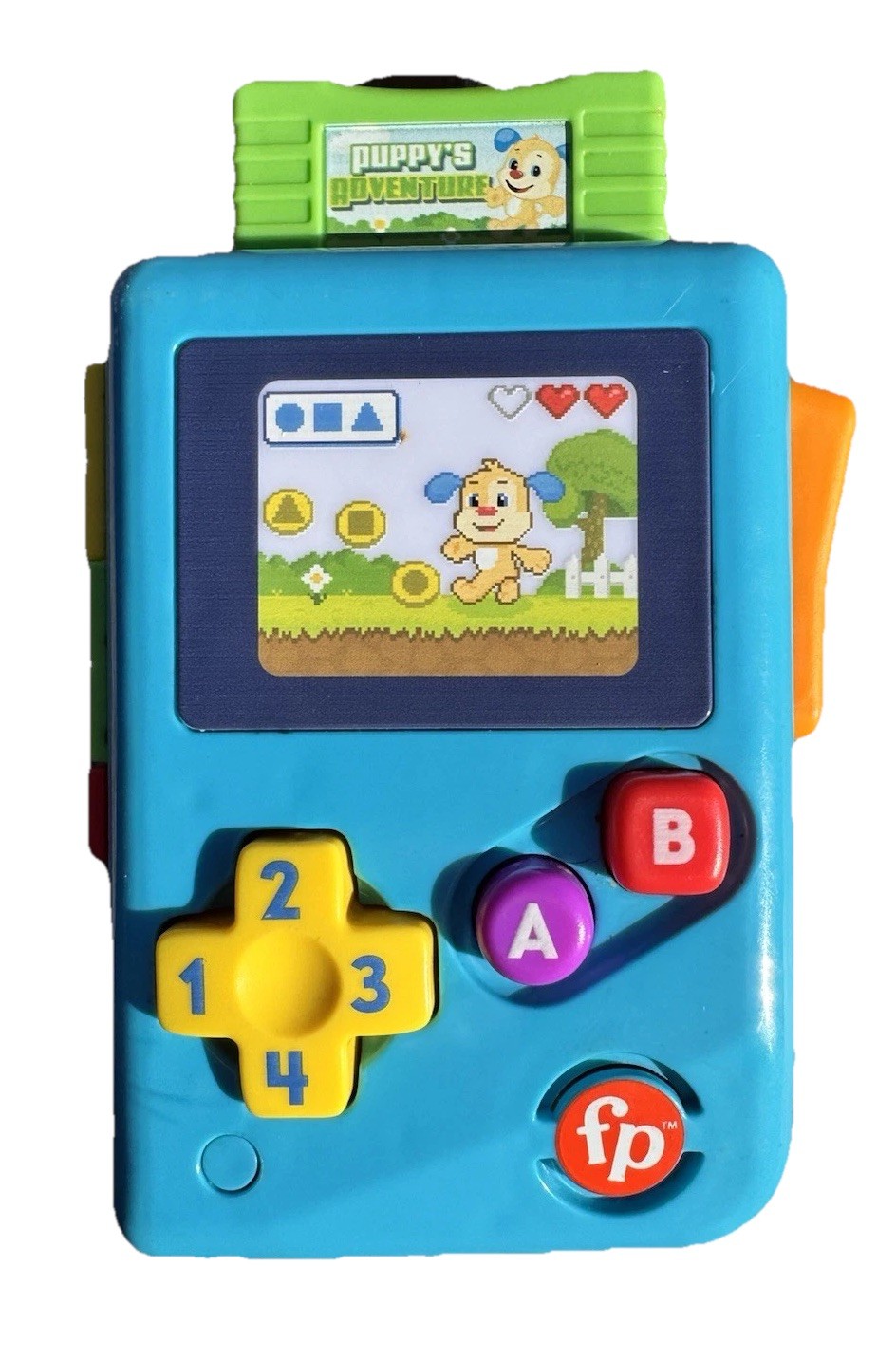 Fisher Price Laugh & Learn Puppy&rsquo;s Adventure Handheld Game Toy Baby Toddler