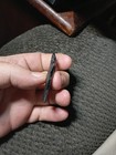Authentic Ohio Black Zeleski Flint Paleo Point Indian Arrowhead Artifact — photo 3
