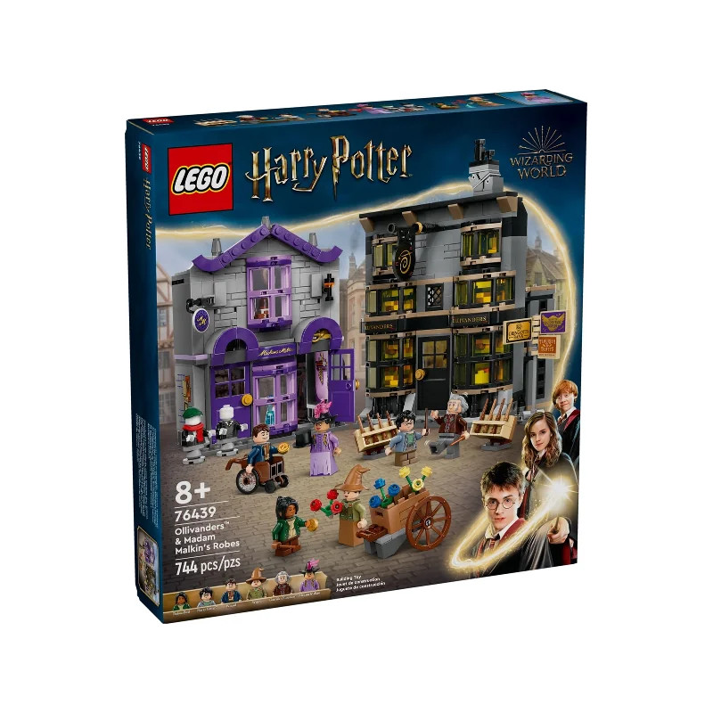 LEGO 76439 Ollivanders y Túnicas de Madame Malkin
