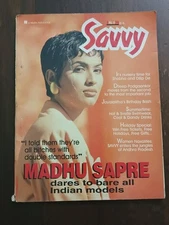 INDIA MAGAZINE SAVVY APR 1994 MADHU SAPRE, SHOBHA DE, WOMEN NAXALITES, MOVIES