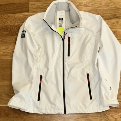 Helly Hansen Women s Helly Tech White Full Zip Jacket XL Regular Stand-Up Collar